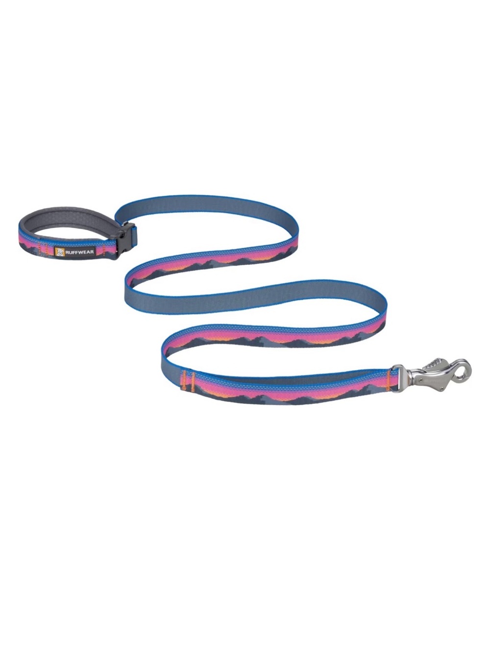 Ruffwear Crag Polyester Reflective Traffic-Handle Dog Leash Alpine Dusk, 6-ft